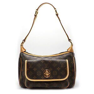 Louis Vuitton Tikal Tote Bag Brown Monogram Canvas Leather